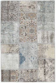 120X181 Patchwork Teppich Moderner Grau/Beige (Wolle, Türkei) Carpetvista