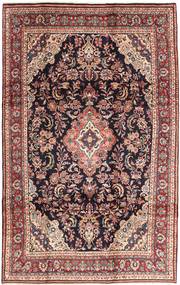 絨毯 オリエンタル ハマダン シャフバフ 200X315 レッド/ダークレッド (ウール, ペルシャ/イラン)