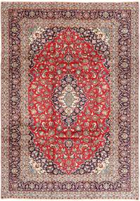 240X350 Keshan Matta Orientalisk Röd/Orange (Ull, Persien/Iran) Carpetvista