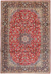  Oosters Najafabad Vloerkleed 250X360 Rood/Oranje Groot Wol, Perzië/Iran Carpetvista
