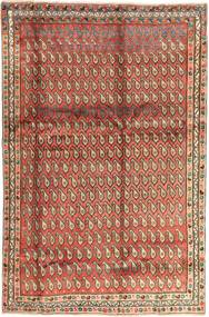 195X295 絨毯 アフシャル オリエンタル 茶色/レッド (ウール, ペルシャ/イラン) Carpetvista