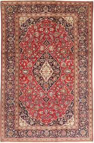 Tapete Oriental Kashan 200X315 Vermelho/Laranja (Lã, Pérsia/Irão)