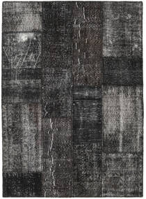  143X199 Klein Patchwork Teppich Wolle, Carpetvista