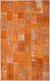  304X504 Patchwork Teppich Orange/Braun Türkei Carpetvista