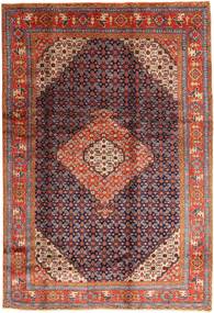 198X287 絨毯 アルデビル オリエンタル レッド/ダークレッド (ウール, ペルシャ/イラン) Carpetvista