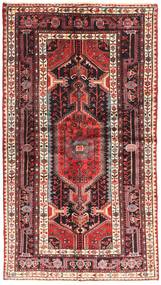 絨毯 オリエンタル ナハバンド 120X220 レッド/ダークレッド (ウール, ペルシャ/イラン)