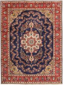  Persischer Täbriz Teppich 253X340 Rot/Dunkelrosa Großer (Wolle, Persien/Iran)