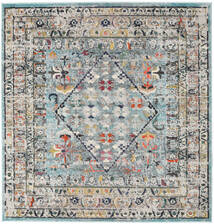  200X200 Chillon Light Blue/Multicolor Square Rug