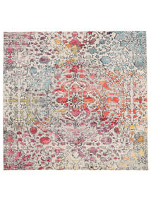  200X200 Kaleidoscope Multicolor Square Rug