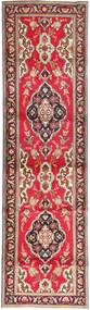 98X372 Tabriz Orientalisk Hallmatta Röd/Orange (Ull, Persien/Iran) Carpetvista