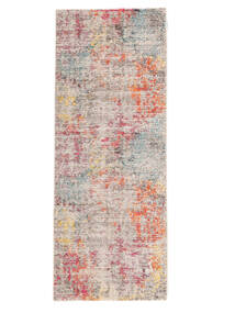  80X200 Abstract Small Monet Rug - Multicolor