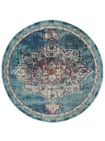 Balmoral Ø 150 Small Dark Teal Medallion Round Rug