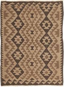  Orientalischer Kelim Maimane Teppich 157X196 Braun/Orange Wolle, Afghanistan Carpetvista