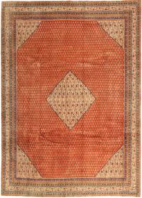  Orientalsk Sarough Mir Teppe 257X353 Brun/Mørk Rød Stort Ull, Persia/Iran Carpetvista