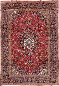 Keshan Tæppe 240X351 Rød/Mørkerød Uld, Persien/Iran Carpetvista