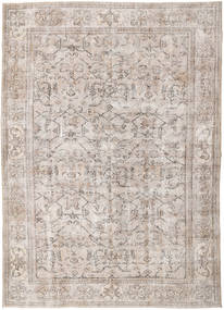 214X296 絨毯 カラード ヴィンテージ モダン ベージュ/ライトグレー (ウール, トルコ) Carpetvista