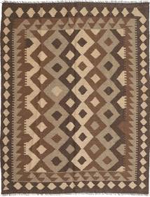 絨毯 オリエンタル キリム マイマネ 156X200 茶色/オレンジ (ウール, アフガニスタン)
