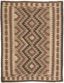  Oriental Kilim Maimane Rug 146X193 Brown/Orange Wool, Afghanistan Carpetvista