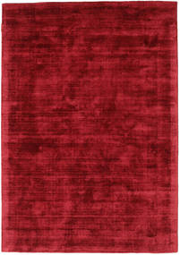  140X200 Plain (Single Colored) Small Tribeca Rug - Dark Red