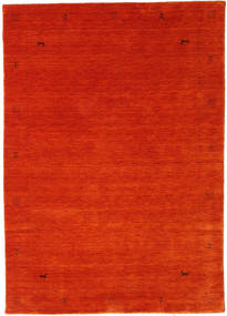  140X200 Klein Loribaf Loom Fine Zeta Teppich - Orange Wolle