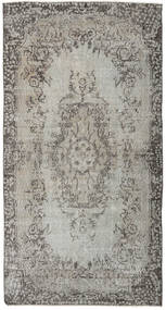 絨毯 カラード ヴィンテージ 115X220 グレー/ダークグレー (ウール, トルコ)