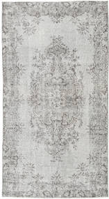 絨毯 カラード ヴィンテージ 114X209 ライトグレー/グレー (ウール, トルコ)