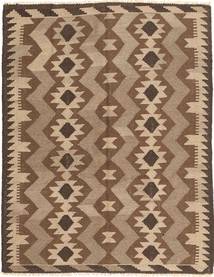 146X193 Kilim Maimane Rug Oriental Orange/Brown (Wool, Afghanistan) Carpetvista