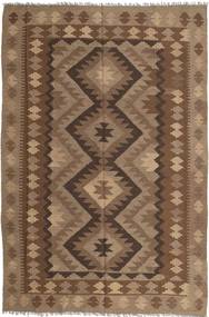 194X295 Kilim Maimane Rug Oriental Orange/Brown (Wool, Afghanistan) Carpetvista