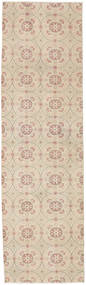 82X285 Colored Vintage Teppich Moderner Läufer Beige/Hellgrau (Wolle, Türkei) Carpetvista