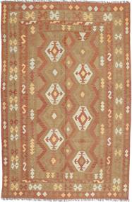  Orientalischer Kelim Afghan Old Stil Teppich 199X300 Wolle, Afghanistan Carpetvista