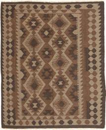 149X188 Kelim Maimane Teppich Orientalischer Braun/Orange (Wolle, Afghanistan) Carpetvista