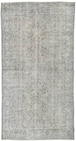 109X210 絨毯 カラード ヴィンテージ モダン グレー/ライトグレー (ウール, トルコ) Carpetvista
