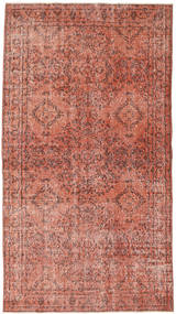 Tapete Colored Vintage 116X211 Vermelho/Laranja (Lã, Turquia)
