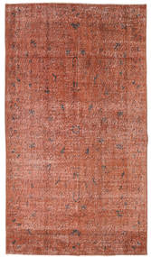 111X197 絨毯 カラード ヴィンテージ モダン オレンジ/レッド (ウール, トルコ) Carpetvista