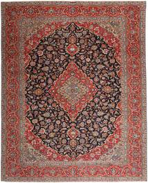 310X392 Tapete Oriental Kashan Patina Vermelho/Castanho Grande (Lã, Pérsia/Irão) Carpetvista