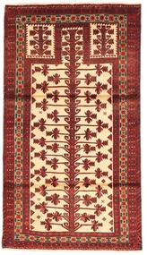 絨毯 バルーチ 90X160 (ウール, ペルシャ/イラン)