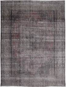  Persian Colored Vintage Rug 285X375 Grey/Dark Grey Carpetvista