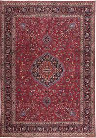  Persischer Maschad Patina Teppich 305X440 Rot/Dunkelrot Großer (Wolle, Persien/Iran)