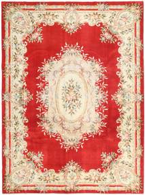 270X360 絨毯 ハマダン シャフバフ パティナ オリエンタル ベージュ/レッド 大きな (ウール, ペルシャ/イラン) Carpetvista
