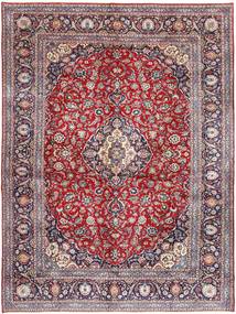 Tapete Kashan 295X400 Vermelho/Vermelho Escuro Grande (Lã, Pérsia/Irão)