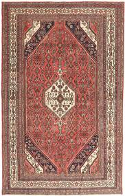 絨毯 ペルシャ ハマダン パティナ 193X305 茶色/レッド (ウール, ペルシャ/イラン)