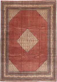 Sarough Patina Teppich 255X360 Rot/Braun Großer Wolle, Persien/Iran Carpetvista