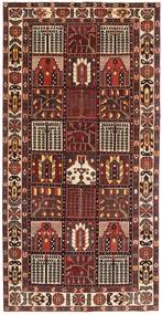  Orientalischer Bachtiar Patina Teppich 154X305 Läufer Braun/Rot Wolle, Persien/Iran Carpetvista