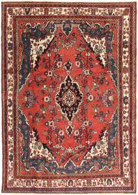 絨毯 ペルシャ ハマダン パティナ 207X297 レッド/ダークレッド (ウール, ペルシャ/イラン)