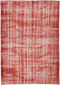  Colored Vintage Rug 177X251 Wool Red/Light Pink Carpetvista