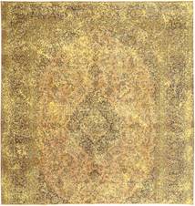 絨毯 カラード ヴィンテージ 290X303 正方形 オレンジ/イエロー 大きな (ウール, ペルシャ/イラン)