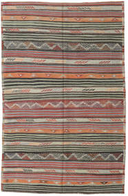 絨毯 キリム トルコ 148X228 グレー/ダークグレー (ウール, トルコ)