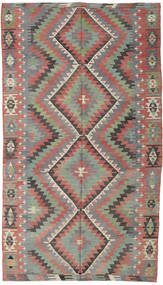 172X310 絨毯 オリエンタル キリム トルコ グレー/レッド (ウール, トルコ) Carpetvista