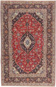  Orientalisk Keshan Patina Matta 205X327 Röd/Brun Ull, Persien/Iran Carpetvista