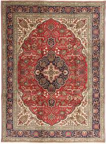 絨毯 オリエンタル タブリーズ 253X343 茶色/オレンジ 大きな (ウール, ペルシャ/イラン)
